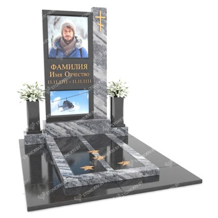 Памятник эксклюзивный ПЭ-92 из гранита